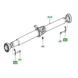 WASHER M10 PROP SHAFT CONNECTION LINK TYF500020