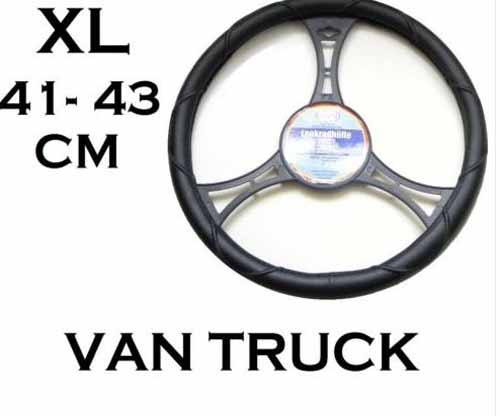 STEERING WHEEL COVER 41-43 CM LARGE SIZE BLP200