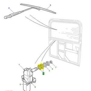 GROMMET REAR WIPER SPINDLE MOST VEH AMR3932