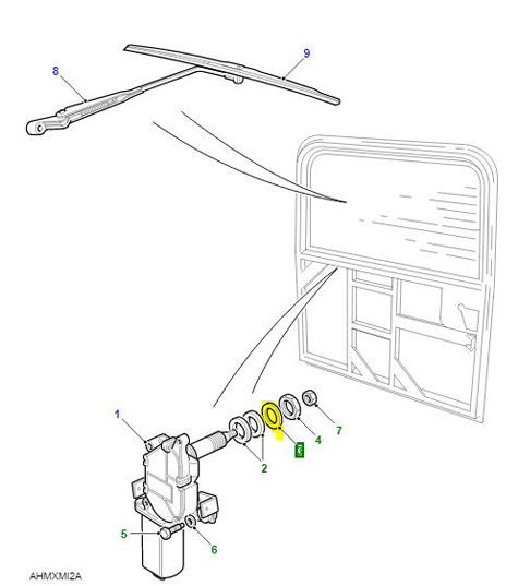 WASHER PLASTIC AMR3933