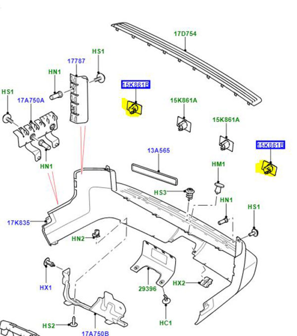RETAINER LR017351