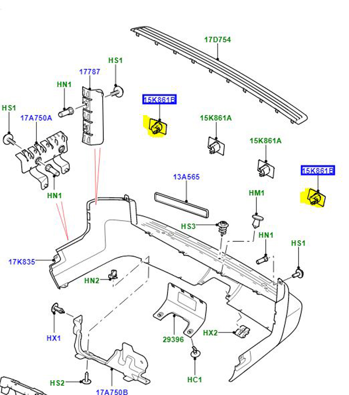 RETAINER        LR017351