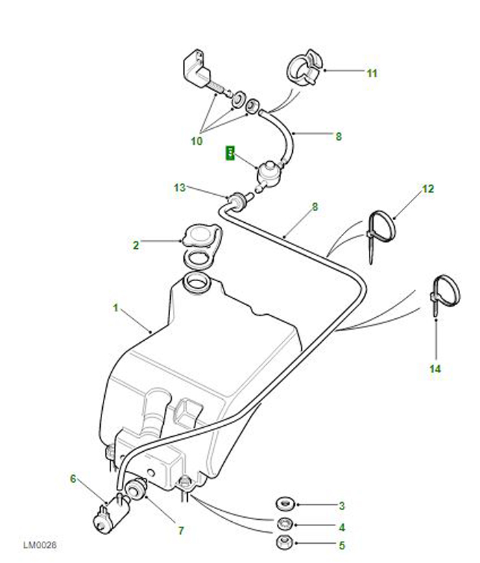 VALVE-WASH SYSTEM NON RETURN AMR6676