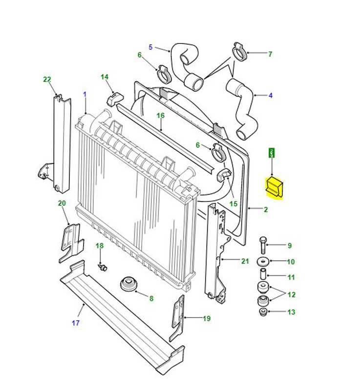 CLIP SPRING STEEL ESR2325