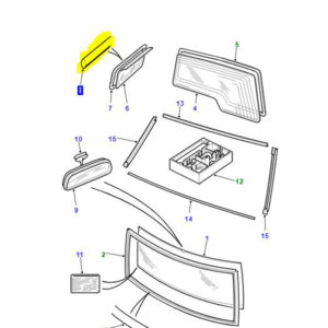 SEAL-WINDSCREEN GLAZING MXC5581