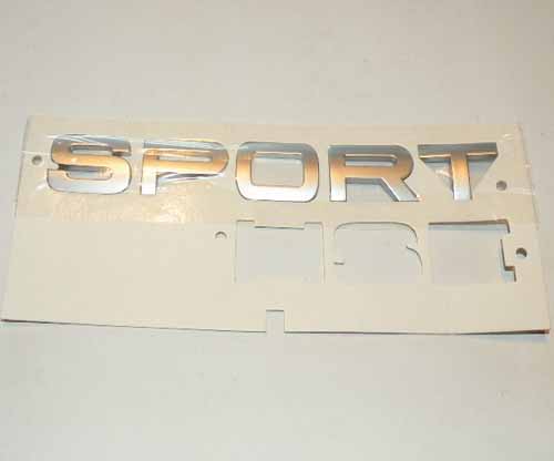 NAME PLATE – TITAN SILVER, SPORT       LR020469