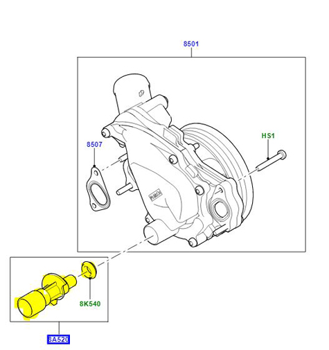 TUBE  OIL COOLER HOSE LR028136