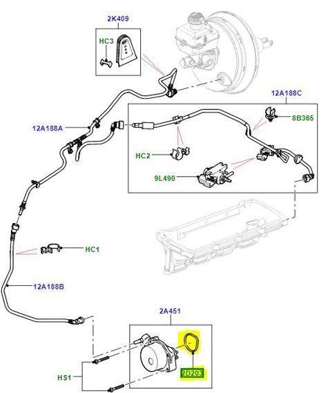 SEAL – VACUUM PUMP LR012685