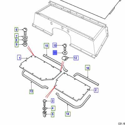 WASHER M6, OVERSIZE WC106041L