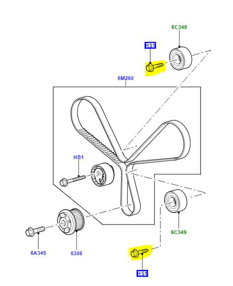 SCREW M10 X 25MM 1664917