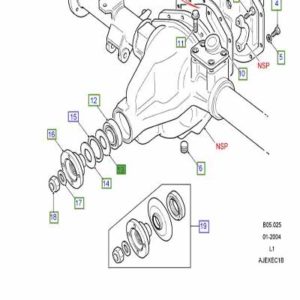 WASHER DIFFERENTIAL PINION SERIES 111 DEFENDER 607182