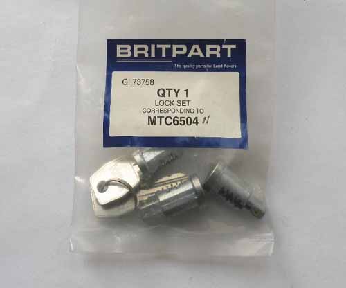 LOCK 3 BARRELS – 2 KEYS  MTC6504