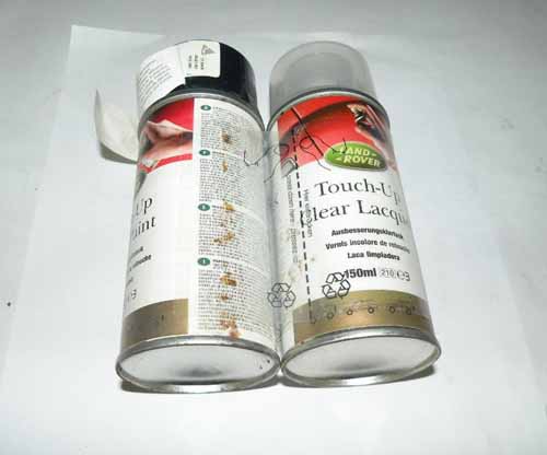 PAINT-AEROSOL SPRAY METALLIC, BRITISH RACING GREEN, (LRC617) STC1351VA