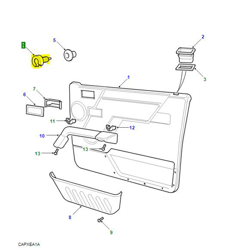 PLASTIC STUD MWC9134