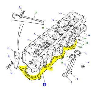 GASKET CYLINDER HEAD METAL V8 603796