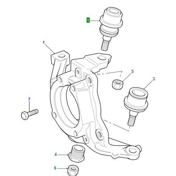 JOINT-BALL-UPPER FRONT SUSPENSION FTC3570