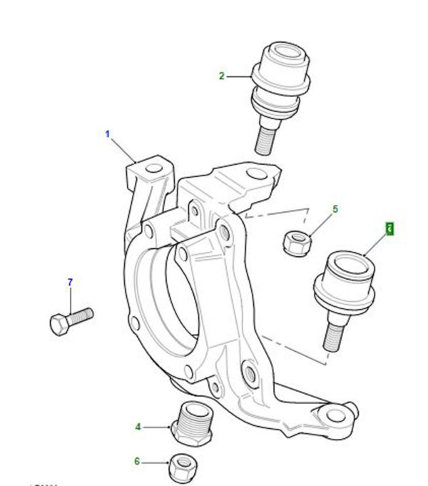 JOINT-BALL-LOWER FRONT SUSPENSION FTC3571