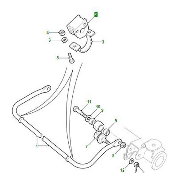 BUSH ANTI ROLL BAR          NTC6828