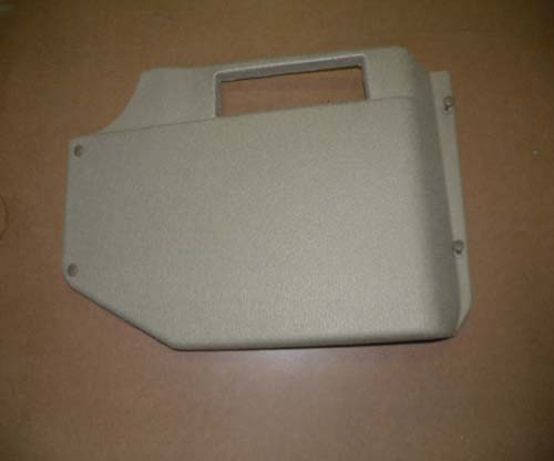 COVER ASSEMBLY-QUARTER COMPACT DISC AUTOMATIC CHANGER DARK STONE BEIGE EQA100410SMJ