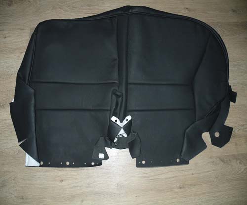 COVER – REAR SEAT CUSHION BLACK LEATHER LARGE HPA000560PUY