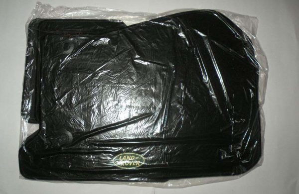 KIT - FLOOR MATS LHD CARPET, PREMIUM, EBONY BLACK, SET OF 4 PCS., 1ST AND 2ND ROW EAH500080PVJ