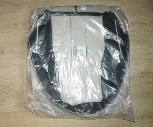 COVER – FRONT SEAT CUSHION LHD, EBONY BLACK/EBONY BLACK INTERIOR, EBONY BLACK LEATHER SEATS HCA500940PVJ
