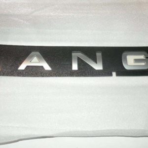 DECAL NAME PLATE TITAN SILVER, RANGE, REAR LR020550