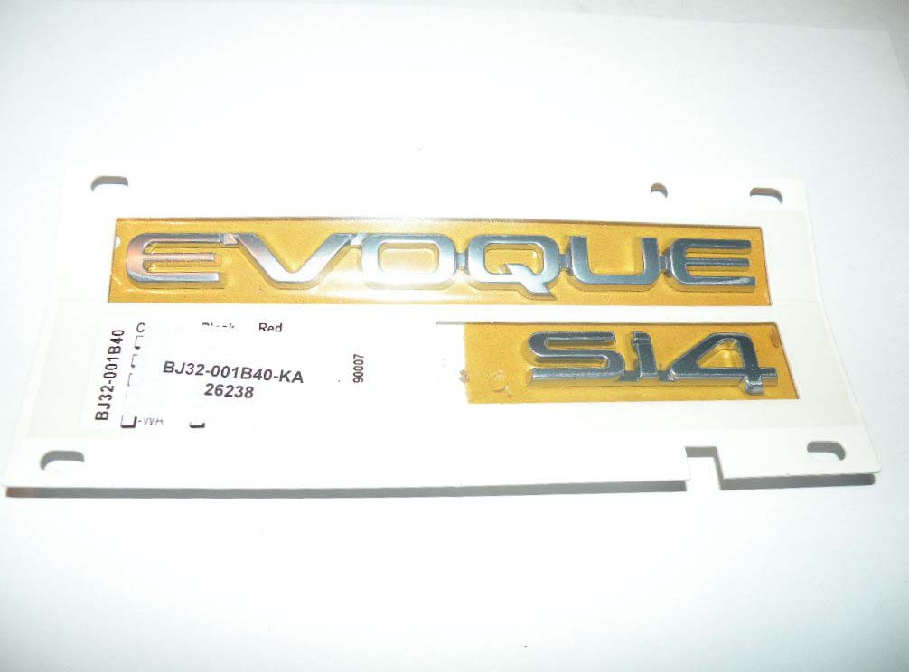 EVOQUE BADGE – SILVER, TRUNK BADGE – SI4 LR032325