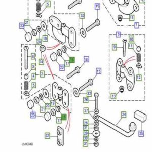 WASHER NYLON DOOR HINGE TO DOOR MRC1980