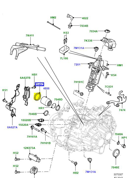 STUB AXLE REAR FRC3132