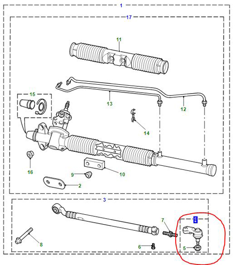 BRAKE HOSE REAR – SERIES 111 88  NRC9458