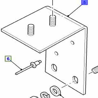 BRACKET – SEAT TO BULKHEAD ADU710080