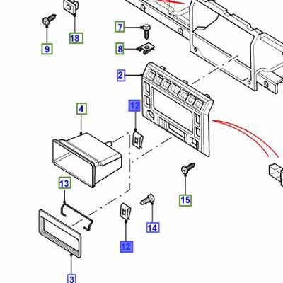 CLIP RADIO CONNECTOR EYC106690