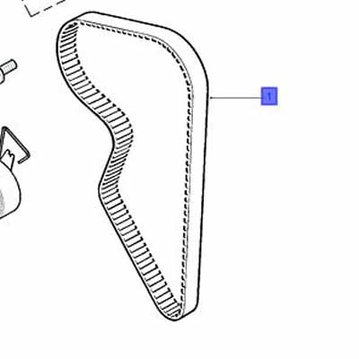 BELT-ENGINE TIMING AUTO TENSIONING LHN100560L