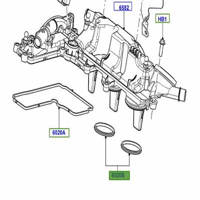 GASKET ROUND SHAPE TYPE, CYLINDER HEAD COVER LR009412G