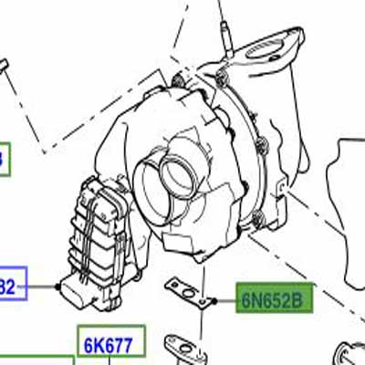 JOINT DE TUYAU DE RETOUR D’HUILE TURBO 3.0L DIESEL LR013235