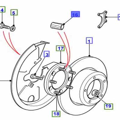 BUSH ANTILOCK BRAKE SYSTEM SENSOR LR029522