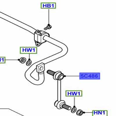 LINK – STABILIZER BAR LR030048