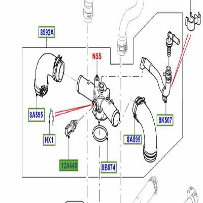 SENSOR – ENGINE COOLANT TEMPERATURE LR044930