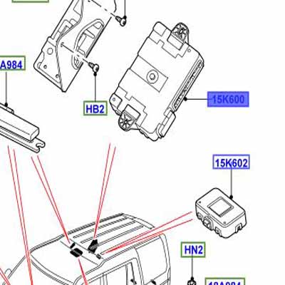 MODULE DÉMARRAGE SANS CLÉ LR071809