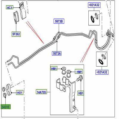 COLLET ANTI ROLL BAR SYSTEM RQR500010