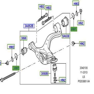 WASHER ADJUSTING FRONT SUSPENSION ARM RYF000203