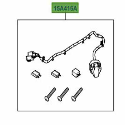 TOW BAR ELECTRICS 13 PIN  VPLHT0061