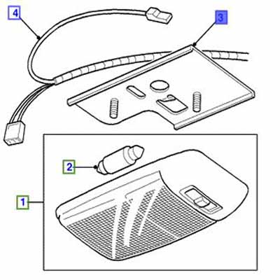 BRACKET-MOUNTING-LAMP-INTERIOR VUU500440