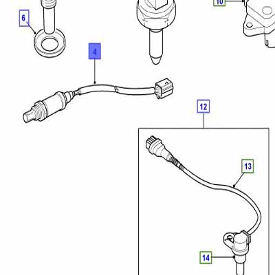 LAMBA SENSOR SENSOR-OXYGEN PRE CATALYST MHK10004L