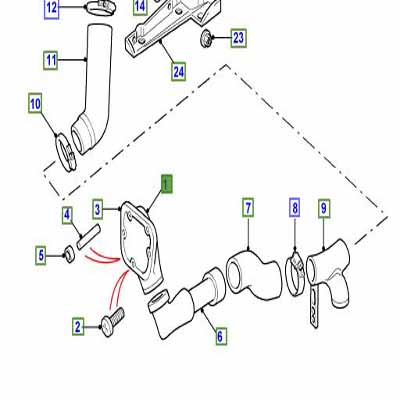 AIR DUCT RIGHT HAND UPPER ESR3173