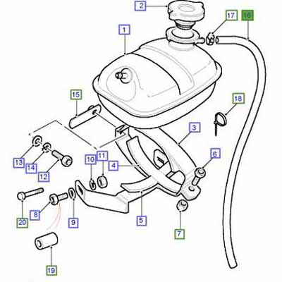 HOSE-EXPANSION TANK OVERFLOW 564724