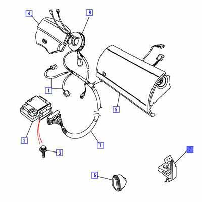 BRACKET-AIR BAG MOUNTING AMR3304