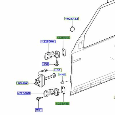 PLATE DOOR HINGE BDP780020