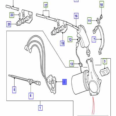 BRUSH-WIPER MOTOR DLZ000010